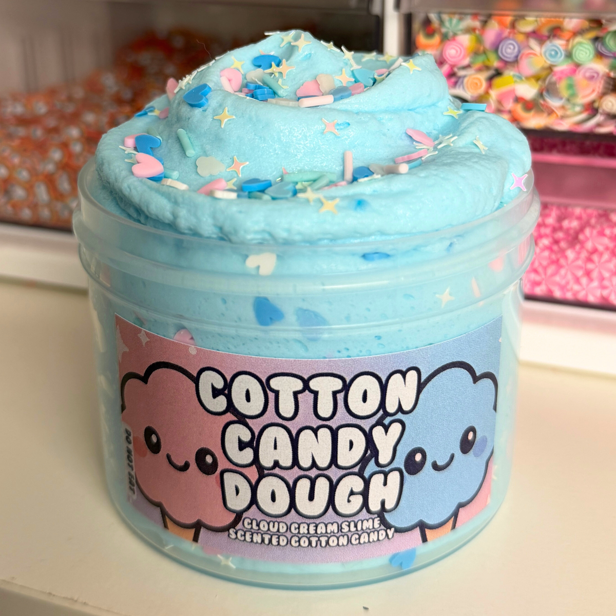 cotton candy dough