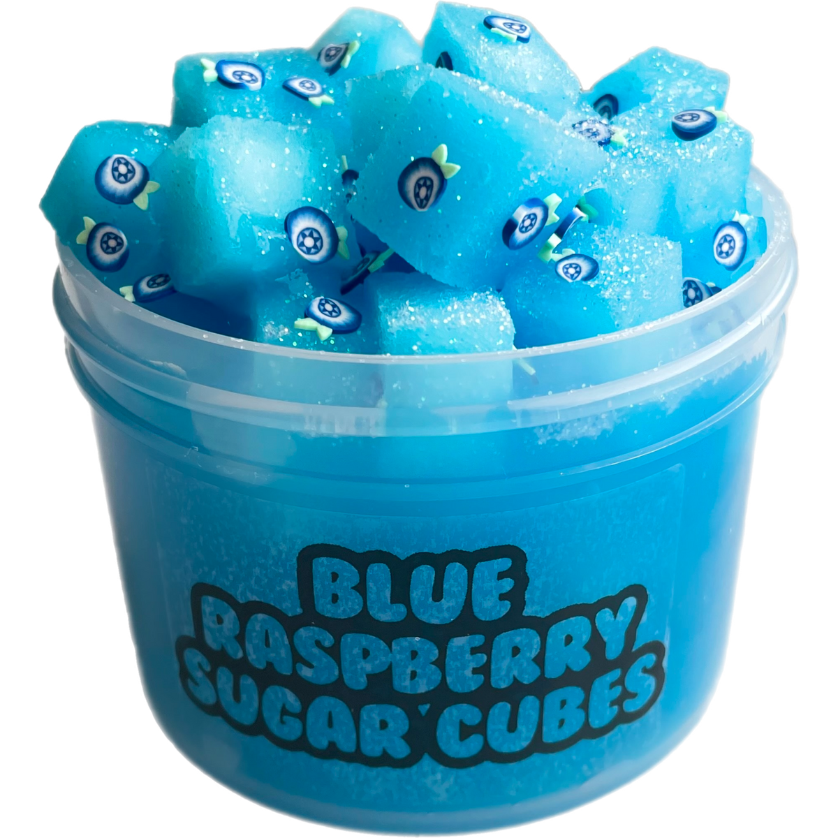 blue raspberry sugar cubes